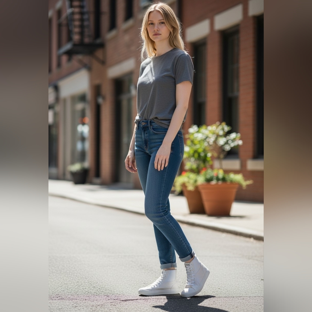 Thakoon White High-Top Womens Sneakers